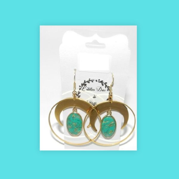 Boucles d'oreilles Fires 738